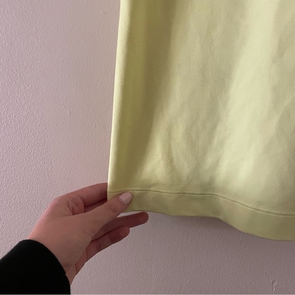 Champion small neon yellow tank top athletic workout top summer shirt comfort - Picture 5 of 5